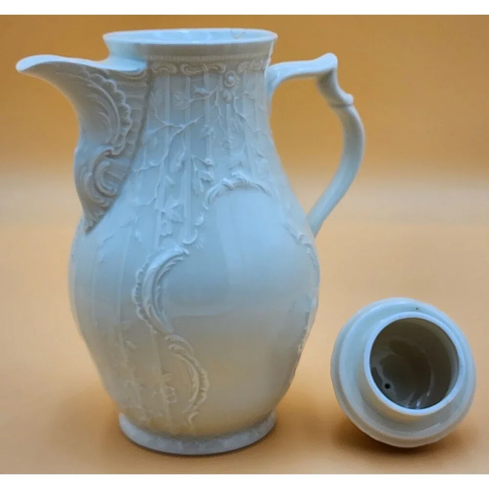 Set (2) Vintage Rosenthal Sanssouci Pitcher  (w/Lid) & Creamer